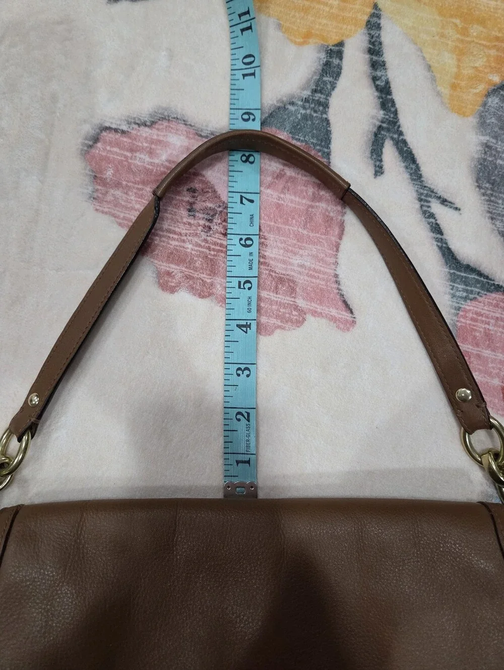 Coach Taylor Leather Flap Shoulder Bag
